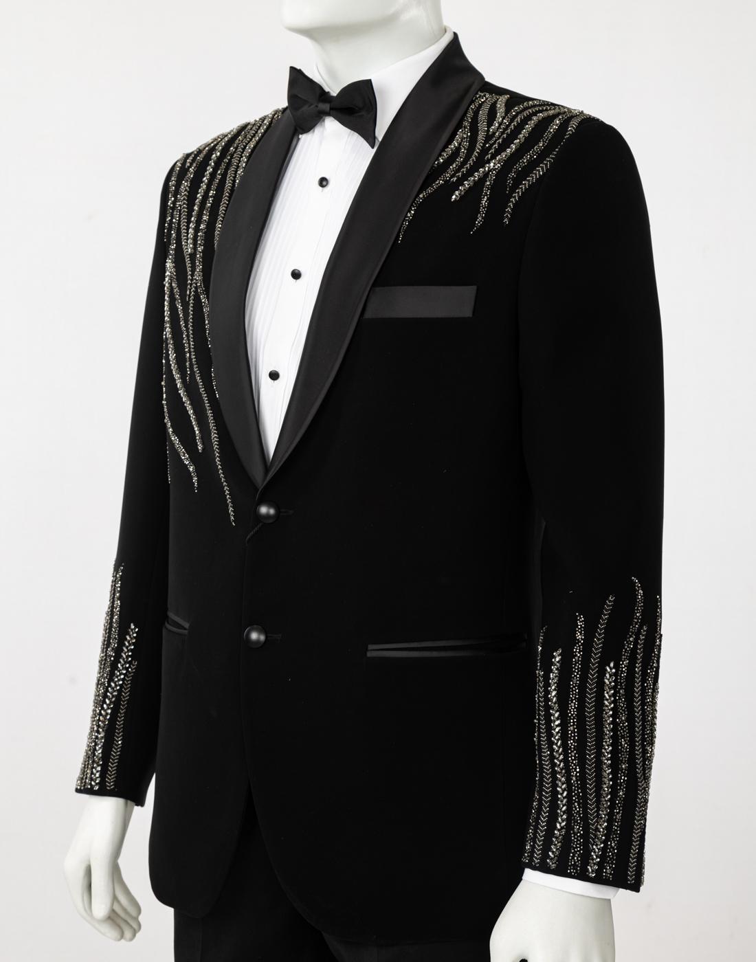 Elegant Blazer by gabbana.in - Classic Indian Party Wear Attire for Men