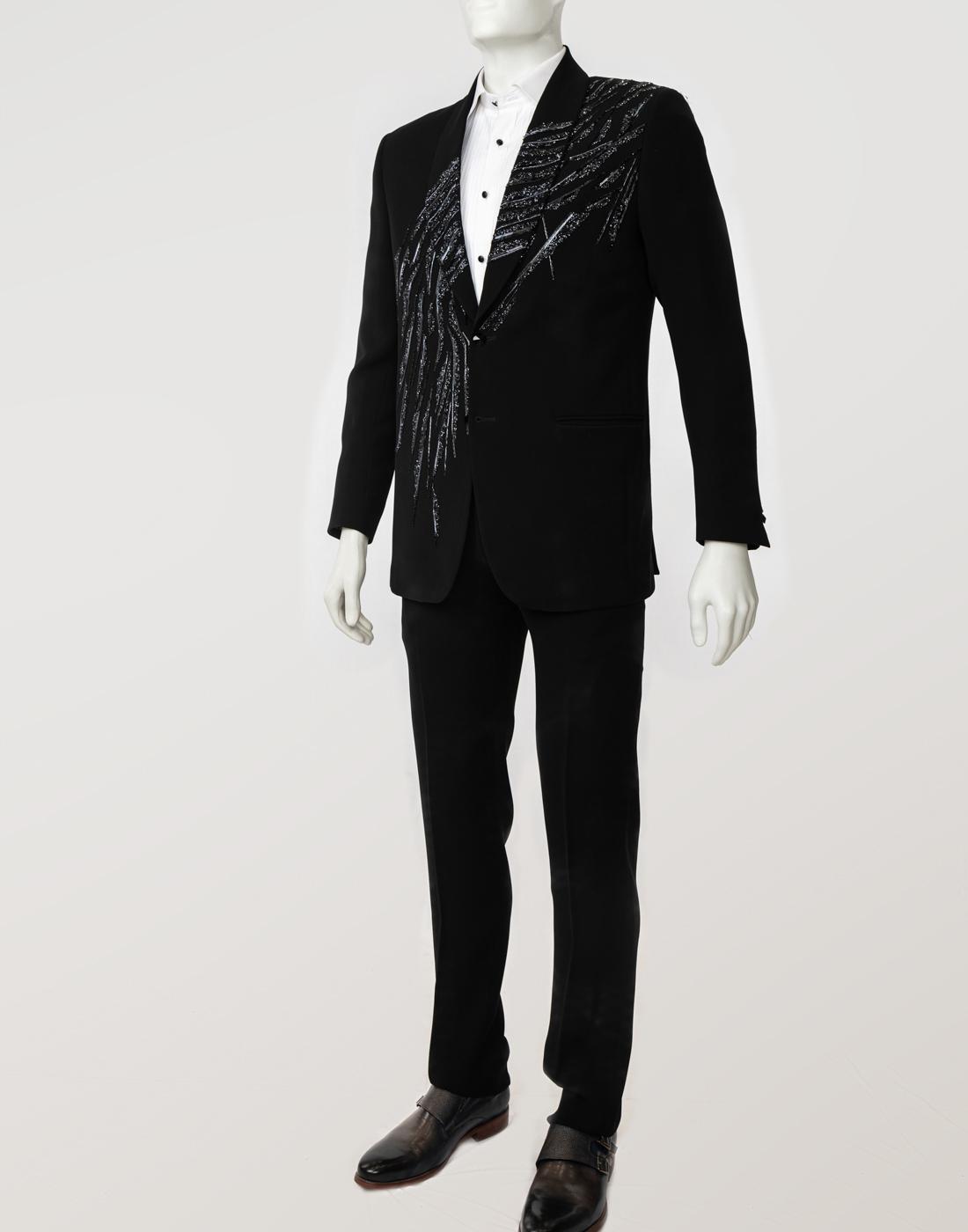 Elegant Blazer by gabbana.in - Classic Indian Party Wear Attire for Men