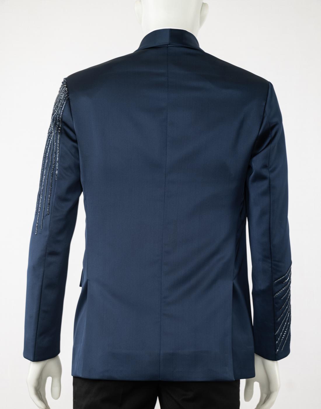 Elegant Blazer by gabbana.in - Classic Indian Party Wear Attire for Men