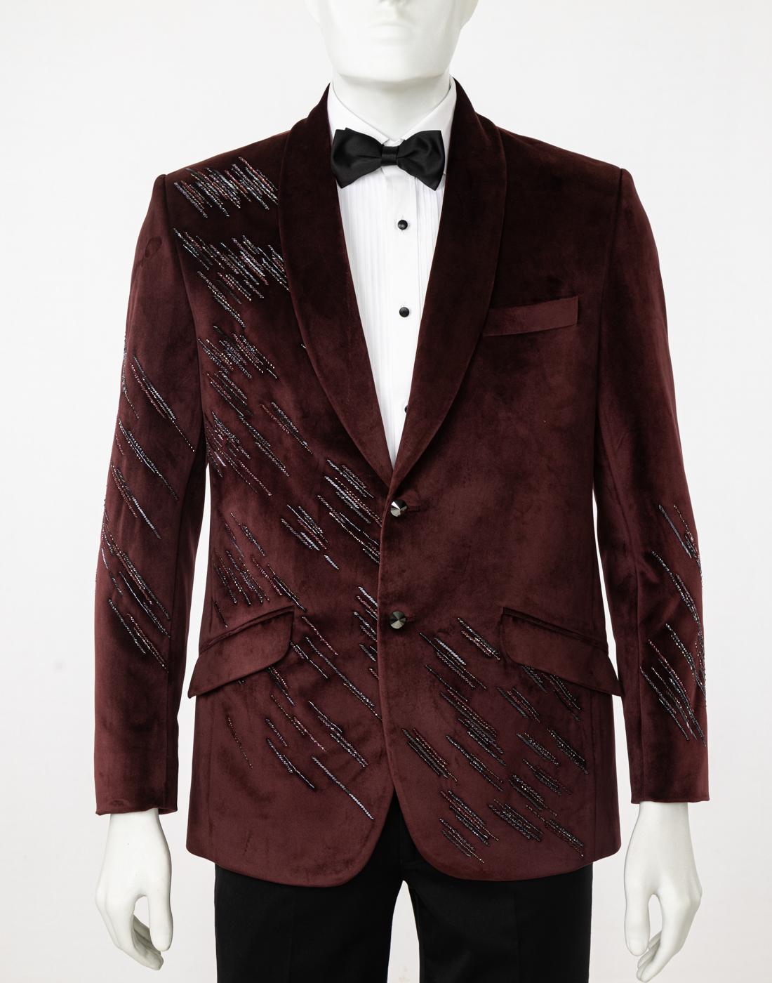 Elegant Blazer by gabbana.in - Classic Indian Party Wear Attire for Men