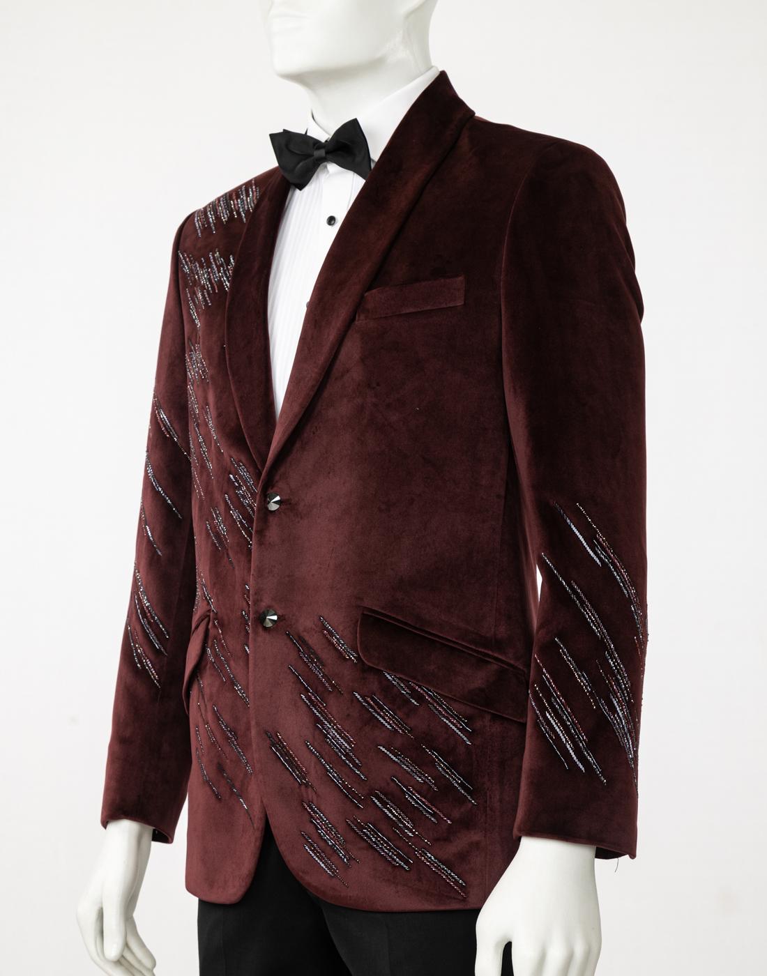 Elegant Blazer by gabbana.in - Classic Indian Party Wear Attire for Men